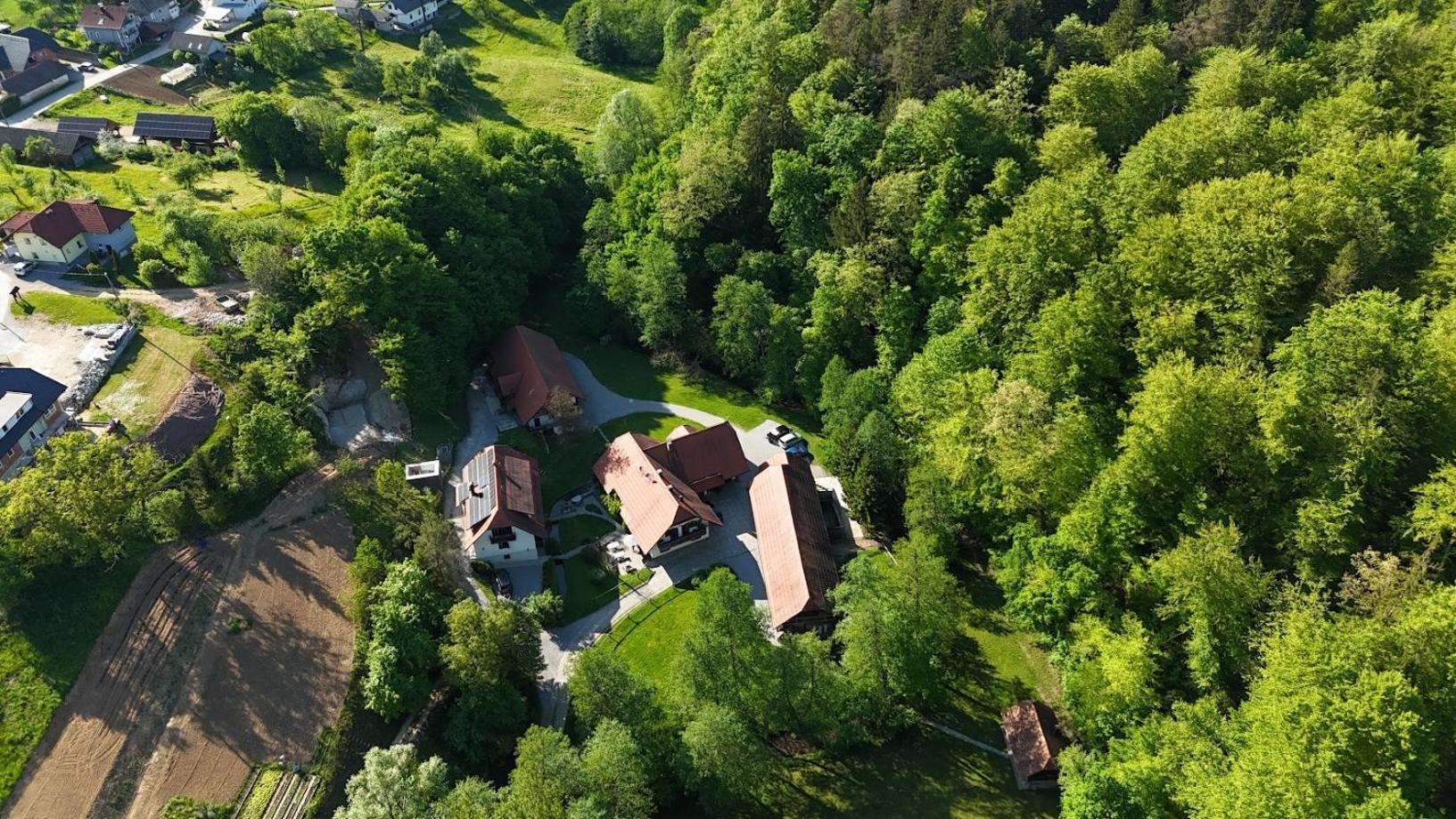 Domacija Seruga Countryside Hotel Novo Mesto Exteriör bild