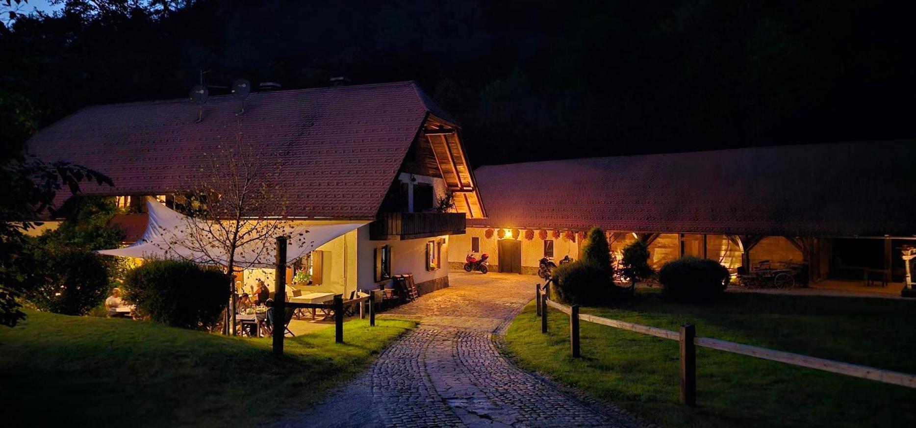 Domacija Seruga Countryside Hotel Novo Mesto Exteriör bild