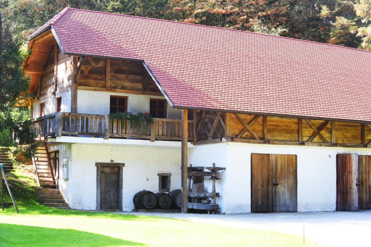 Domacija Seruga Countryside Hotel Novo Mesto Exteriör bild