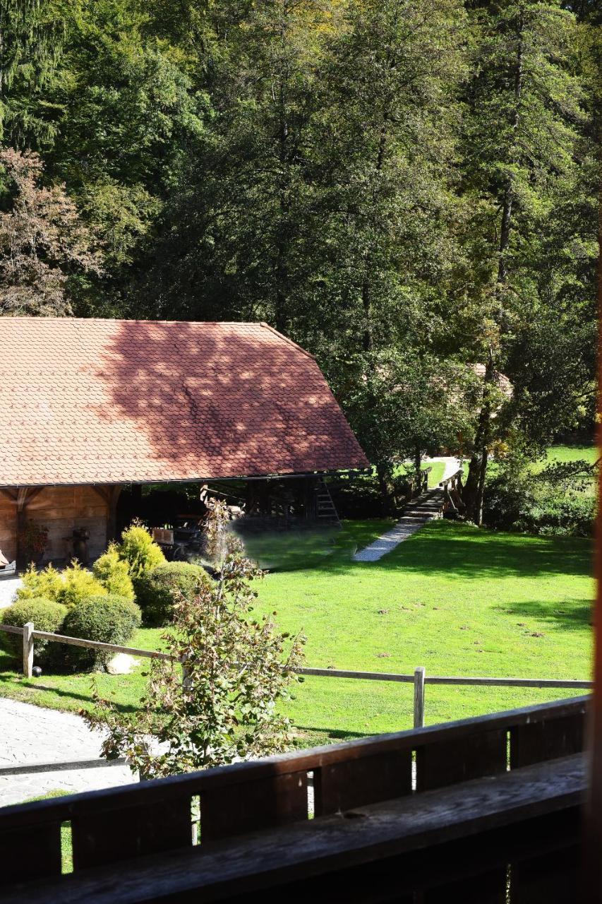 Domacija Seruga Countryside Hotel Novo Mesto Exteriör bild